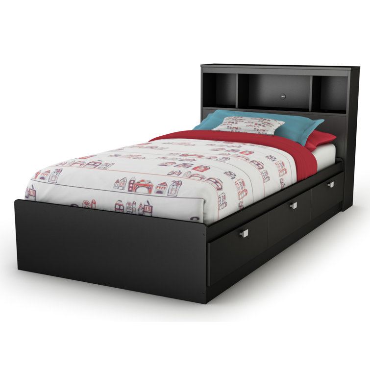 South Shore Spark Twin Mate s Captain s Bed with Drawers Reviews Wayfair